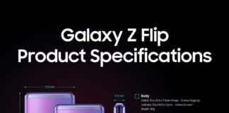 Galaxy Z Flip Specs