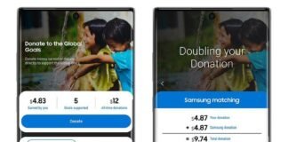 Samsung Global Goals App new update_Matching Funds