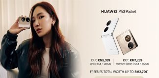 Pre-Order The HUAWEI P50 Pocket And Receive Amazing Freebies worth up to RM2,700!