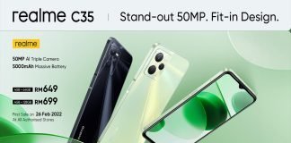 realme C35 - Offline Availability