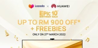 Brace Yourselves for the 3.27 Lazada Birthday Sale on HUAWEI Tablets and PCs
