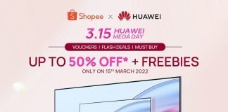Get Set for The 3.15 HUAWEI Mega Day on Shopee
