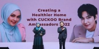 CUCKOO INTERNATIONAL UNVEILS LATEST INNOVATIONS AND BRAND AMBASSADOR, SETS MOTION TO PUT HEALTH