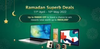 Pamper Your Family and Yourselves This Raya with HUAWEI Devices