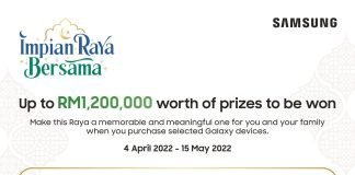  Samsung Malaysia is Giving Away Prizes Worth Up To RM1,200,000 in Its Impian Raya Bersama campaign!