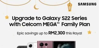 Note-to-Editor Celebrate Hari Raya With Samsung and Celcom Mega™ Family Plan!