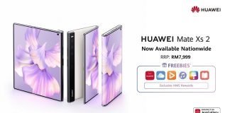 Make The New Flagship HUAWEI Mate Xs 2 Yours for RM7,999 