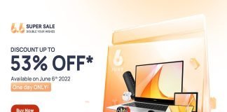 Save Up To 53% on Gadgets with HUAWEI 6.6 Super Sales