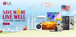 Raise Your Flag with LG’s Merdeka Sale!