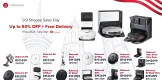 Roborock 9.9 Shopee One-Day-Only Sale Grab Your Favorite Roborock Vacuum from as Low as RM1,499!