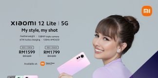 Xiaomi 12 Lite arrives in-stores in Malaysia this weekend