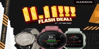 Garmin Malaysia Announces 11.11 Sales With Savings Up To RM500 On Garmin’s Latest Smartwatches