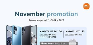 Get Up to RM 900 OFF on Xiaomi Products this November!