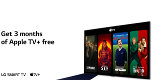 LG Smart TV Customers Get Ready for the Holidays With Three Month Free Trial of Apple TV+
