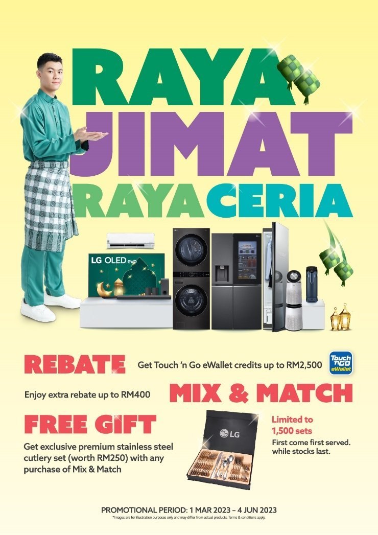 Celebrate Raya in Style with LG Electronics