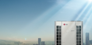 The front view of LG Multi V™ i with 26HP as a single frame