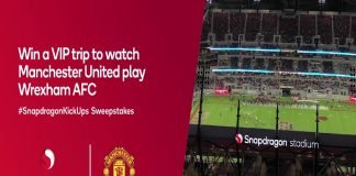 Join #SnapdragonKickUps And Win An Exclusive Trip To Watch Manchester United Live in San Diego, USA!