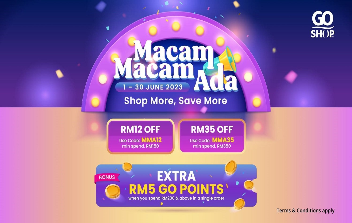 Unlock Endless Savings with Go Shop’s ‘Macam-Macam Ada’ Campaign!