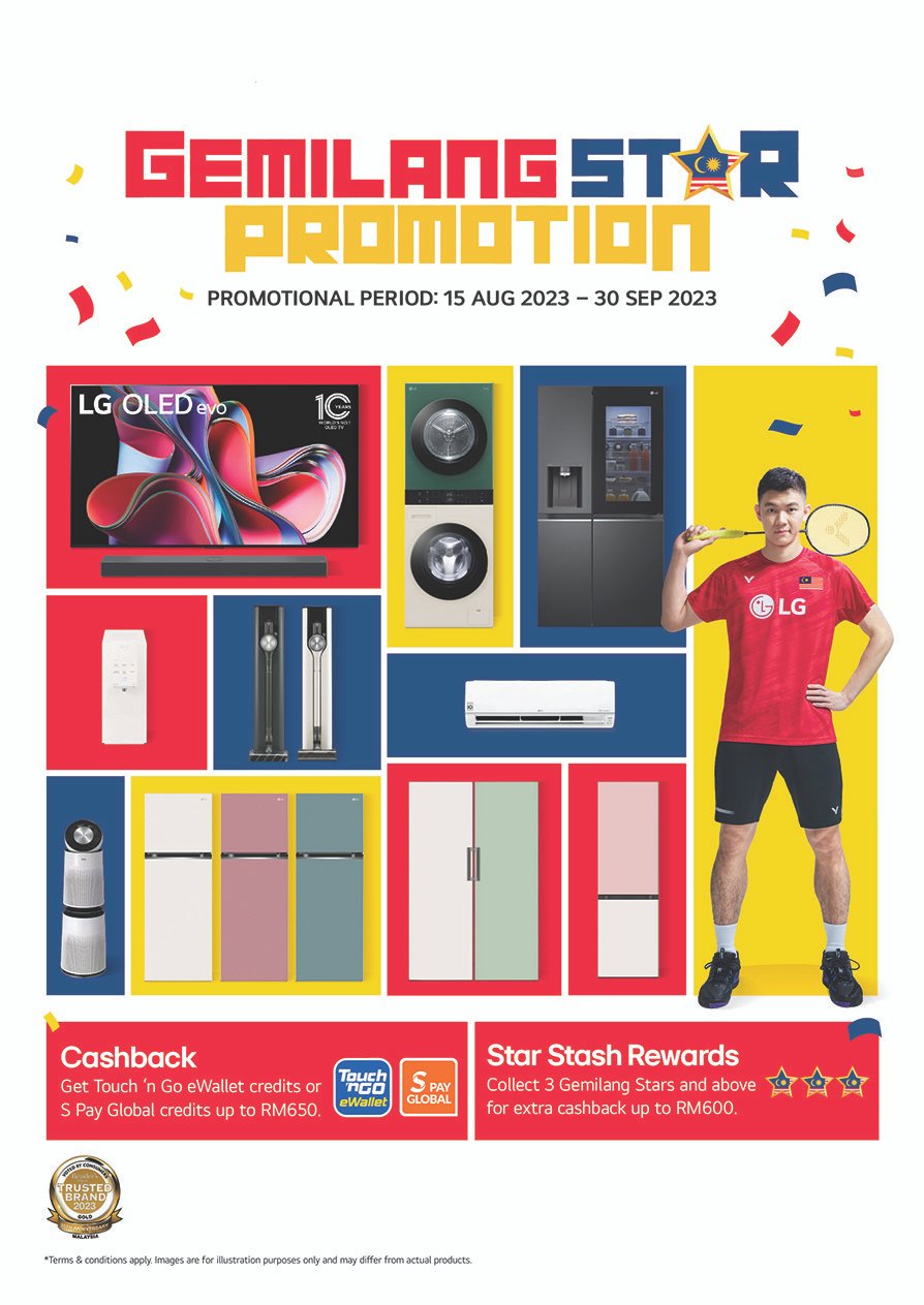 LG CELEBRATES 66 YEARS OF MALAYSIA INDEPENDENCE WITH EXCITING PROMOTIONS!