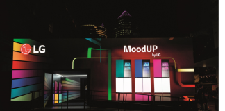 LG InstaView Fridge to Lift the 'MoodUP' at Vivid Sydney 2023