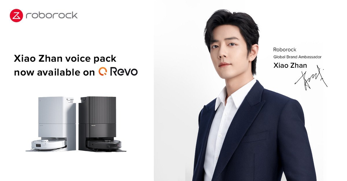 Xiao Zhan Voice Pack Now Available on Roborock Q Revo