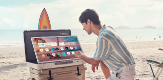 LG’s New Lifestyle Screen is Versatile on-the-Go Entertainment Solution
