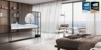World’s First Wireless Transparent OLED TV Redefines the Screen Experience