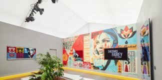 LG OLED and Shepard Fairey Take Street Art Into the Digital Realm