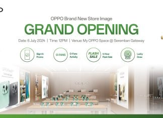 4-Hour Flash Sale, Incredible Deals Up to RM1,000 Off Await You at the Grand Opening of My OPPO Space, Seremban Gateway on 6th July!