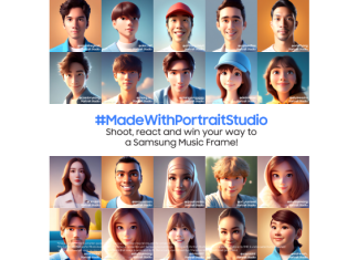 Stand a Chance to Win a Personalised Samsung Music Frame with Your Reaction to Your Portrait Studio Picture!