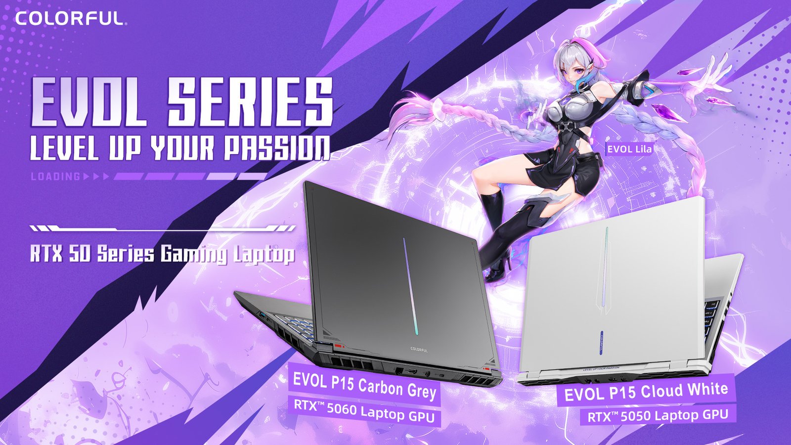 EVOL P15-RTX 50 Series KV 1920x1080